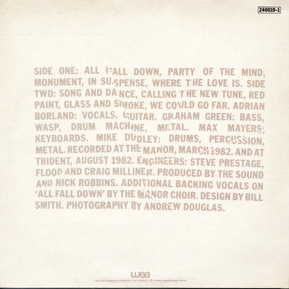 The Sound (2) : All Fall Down (LP, Album)