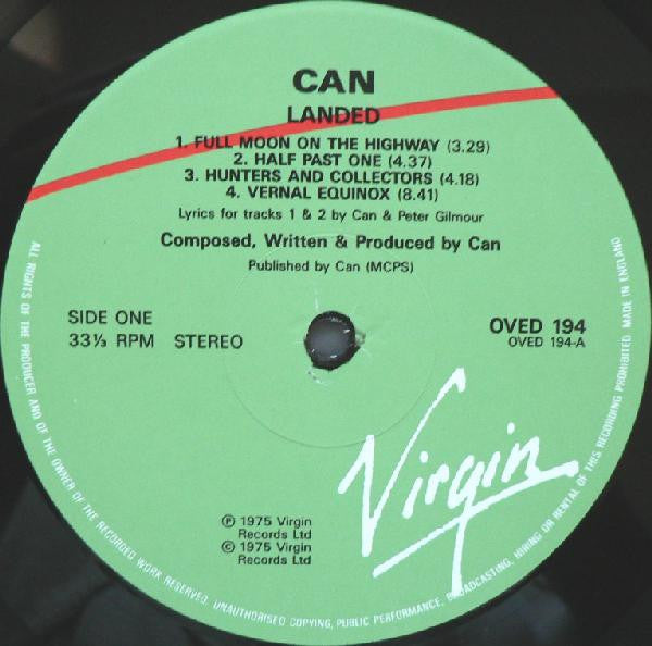 Can : Landed (LP, Album, RE)