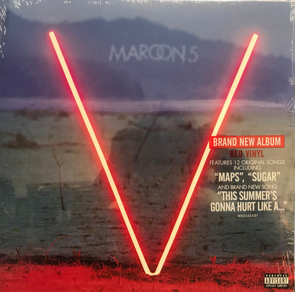 Maroon 5 : V (LP, Album, RE, Red)