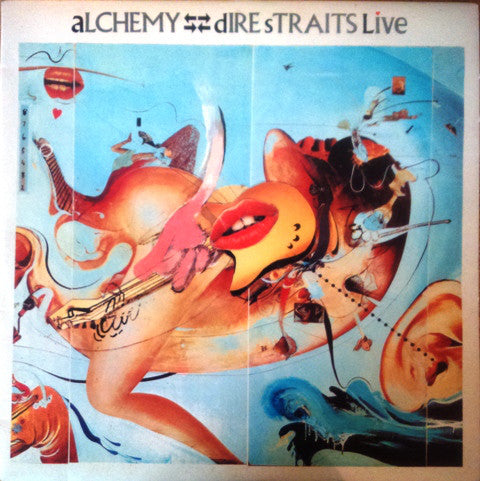 Dire Straits : Alchemy - Dire Straits Live (2xLP, Album, Gat)