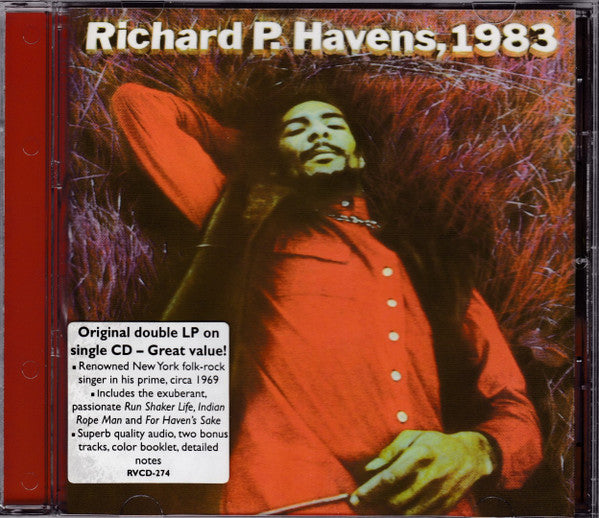 Richie Havens : Richard P. Havens, 1983 (CD, Album)