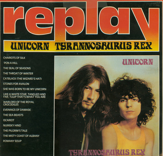 Tyrannosaurus Rex : Unicorn (LP, Album, RE)