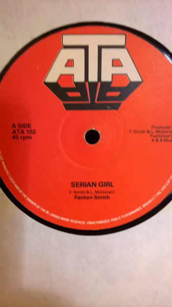 Fenton Smith : Serian Girl. Equality & Justice (12")