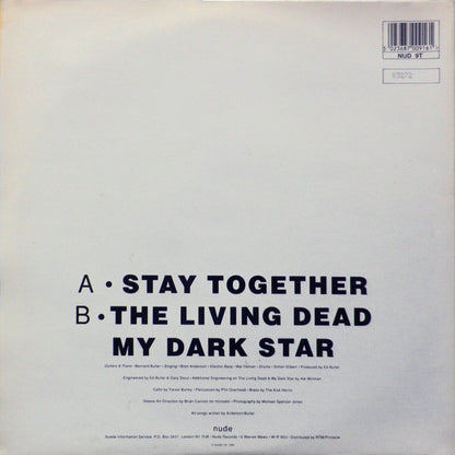 Suede : Stay Together (12", Single, Ltd, Num, Gat)