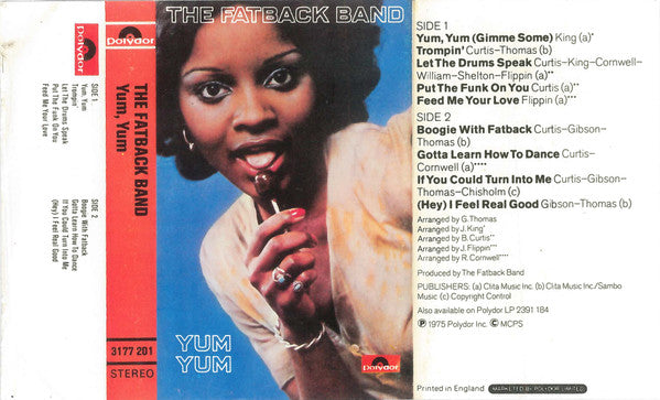 The Fatback Band : Yum Yum (Cass, Album)