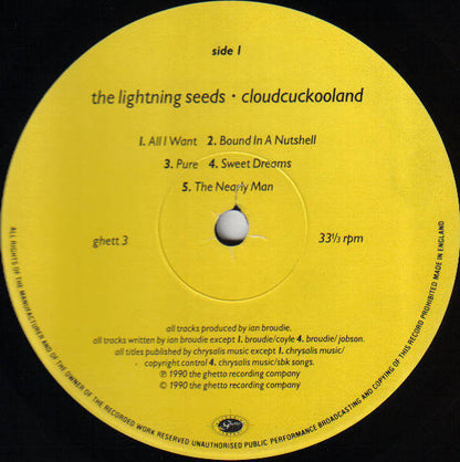 The Lightning Seeds* : Cloudcuckooland (LP, Album)