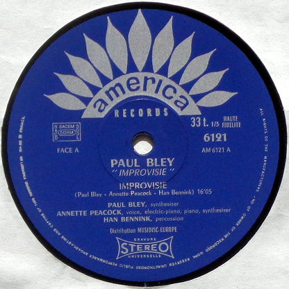 Paul Bley : Improvisie (LP, Album)