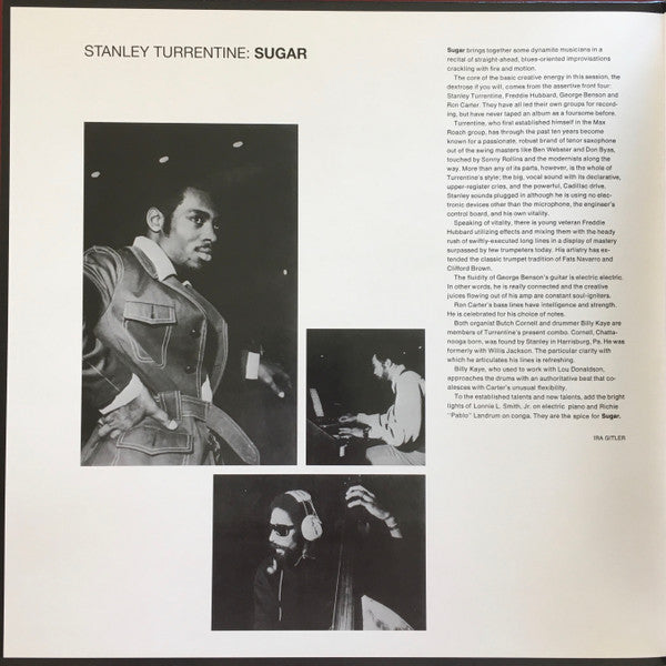 Stanley Turrentine : Sugar (LP, Album, Ltd, RE, RM, 180)