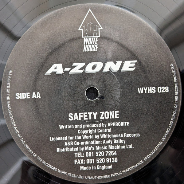 A-Zone : Calling The People / Safety Zone (12")