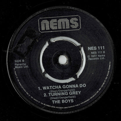 The Boys (2) : First Time (7", Pus)