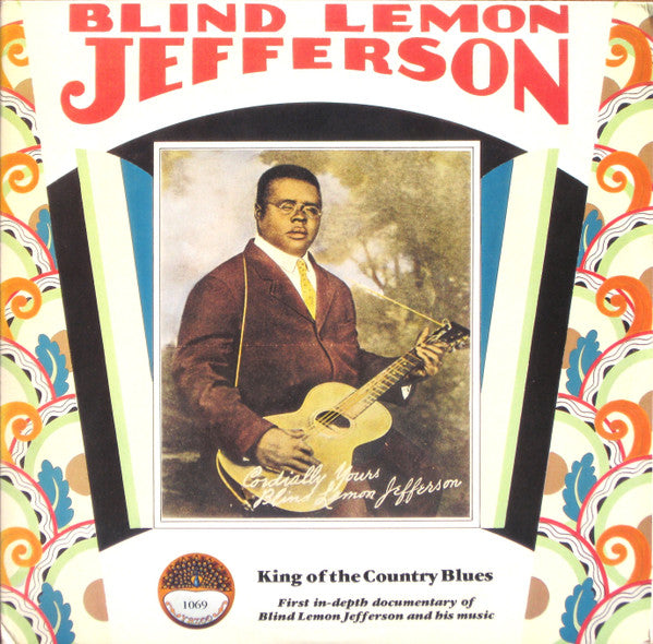 Blind Lemon Jefferson : King Of The Country Blues (2xLP, Comp, Gat)