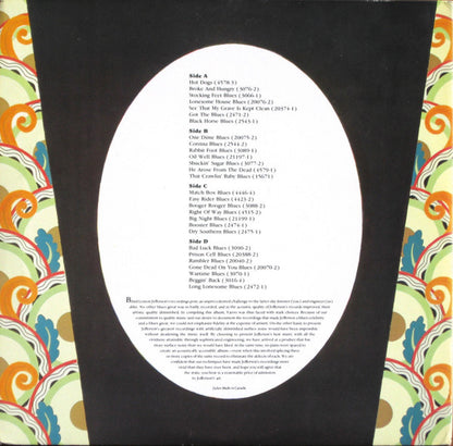 Blind Lemon Jefferson : King Of The Country Blues (2xLP, Comp, Gat)