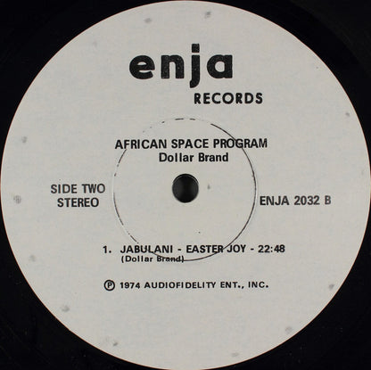 Dollar Brand : African Space Program (LP, Album)