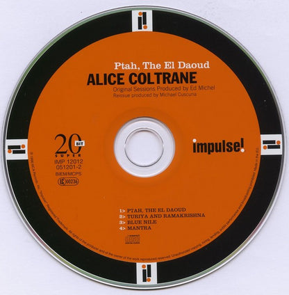 Alice Coltrane : Ptah, The El Daoud (CD, Album, RE, RM, Dig)