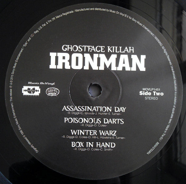 Ghostface Killah : Ironman (2xLP, Album, MP, RE, RP, 180)