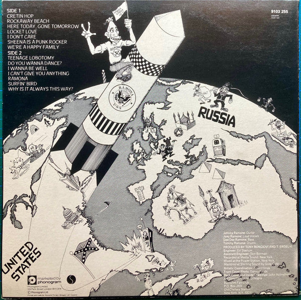 Ramones : Rocket To Russia (LP, Album)