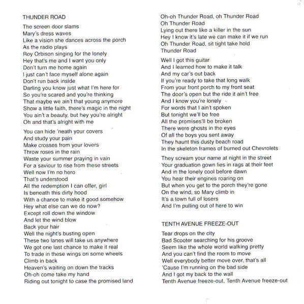 Bruce Springsteen : Born To Run (CD, Album, RE, RM, Son)