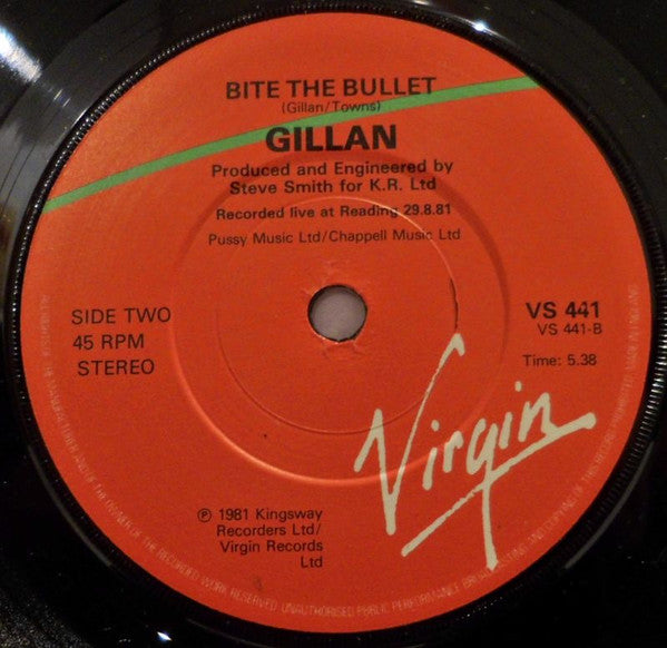 Gillan : Nightmare (7", Single, Glo)