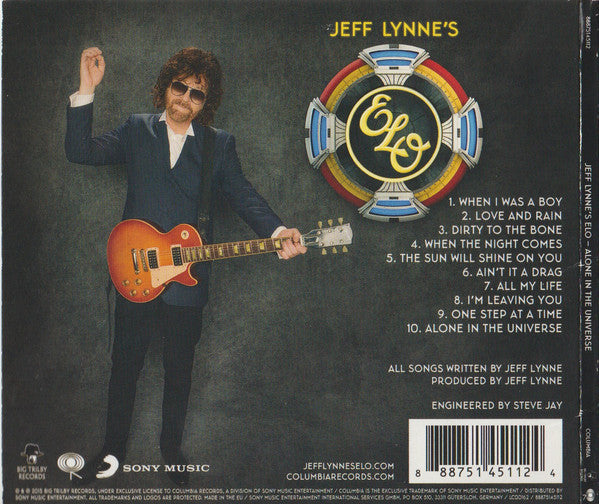 Electric Light Orchestra : Alone In The Universe (CD, Album)