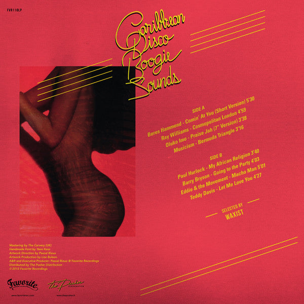 Various : Caribbean Disco Boogie Sounds (1977-1982) (LP, Comp)