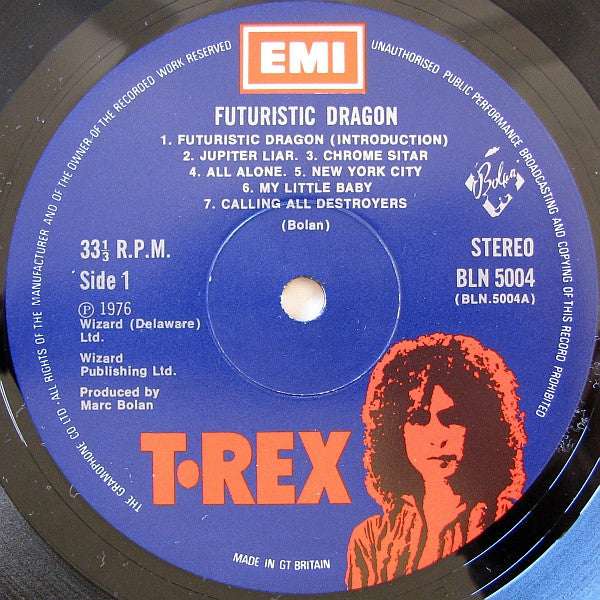 T. Rex : Futuristic Dragon (LP, Album)