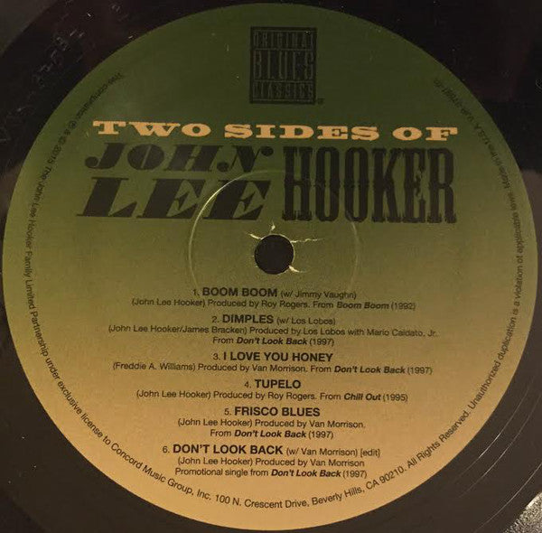 John Lee Hooker : Two Sides Of John Lee Hooker (LP, RSD, Comp, Ltd)