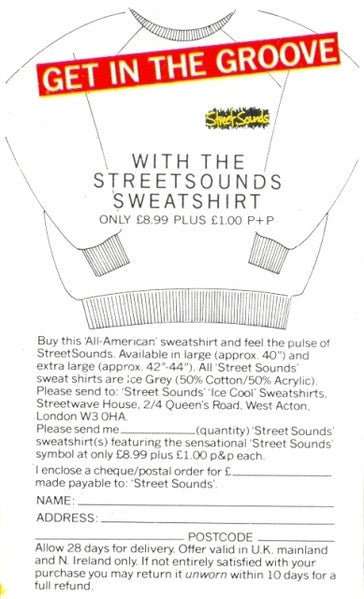 Various : Street Sounds Edition 1 (Cass, Comp)