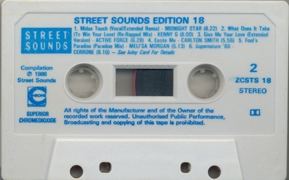 Various : Street Sounds Edition 18 (Cass, Comp)