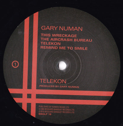 Gary Numan : Telekon (2xLP, Album, RE, Gat)