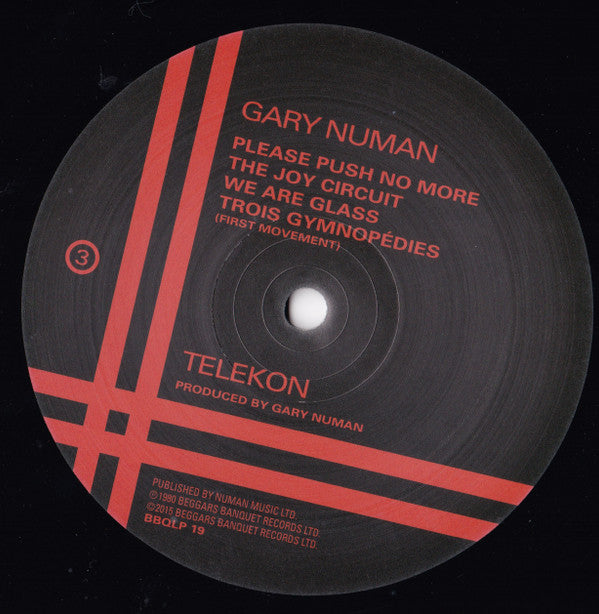 Gary Numan : Telekon (2xLP, Album, RE, Gat)