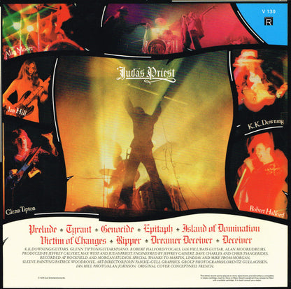 Judas Priest : Sad Wings Of Destiny (LP, Album, RE, RM, 180)