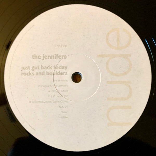 The Jennifers : Just Got Back Today (12", EP)