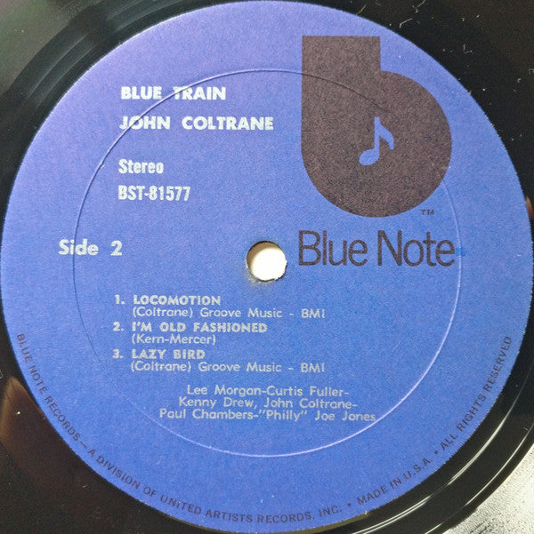 John Coltrane : Blue Train (LP, Album, RE, Bla)