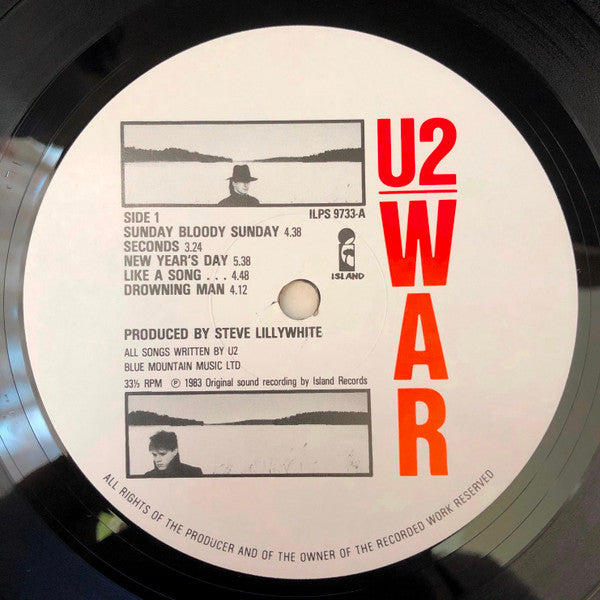 U2 : War (LP, Album, Gat)