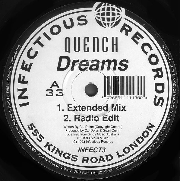 Quench : Dreams (12")