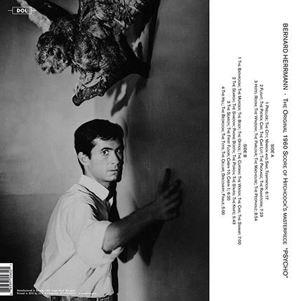 Bernard Herrmann : Psycho (The Original Film Score) (LP, Album, Mono, RE, Red)