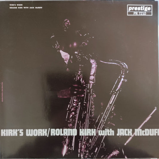 Roland Kirk With Jack McDuff* : Kirk's Work (LP, Album, RE)