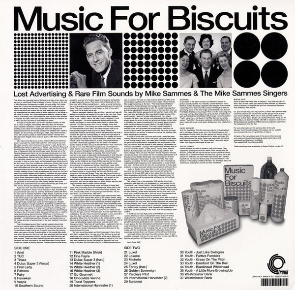 Mike Sammes & Mike Sammes Singers : Music For Biscuits (LP, Album)