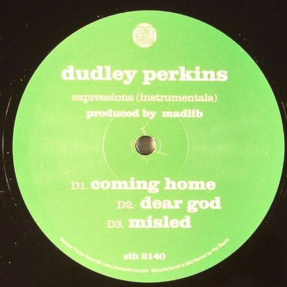 Dudley Perkins : Expressions (2012 A.U.) (Instrumentals) (2xLP, Album)