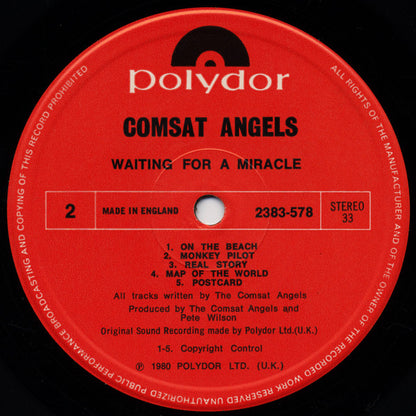 The Comsat Angels : Waiting For A Miracle (LP, Album)