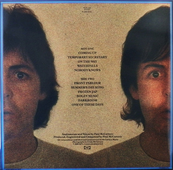 Paul McCartney : McCartney II (LP, Album, Gat)