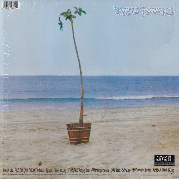 Neil Young : On The Beach (LP, Album, RE)