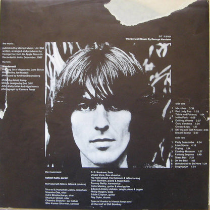 George Harrison : Wonderwall Music (LP, Album, Scr)