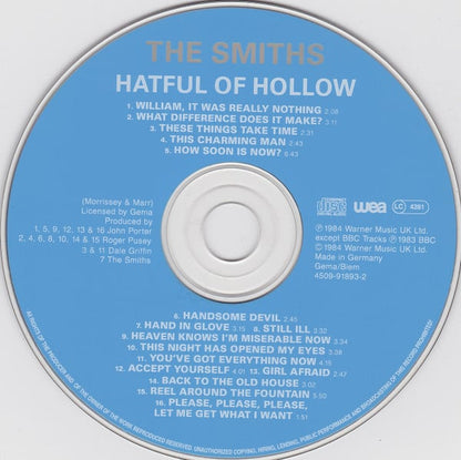 The Smiths : Hatful Of Hollow (CD, Comp, RE)