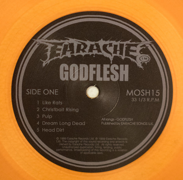 Godflesh : Streetcleaner (LP, Album, Ltd, RE, RM, Ora)