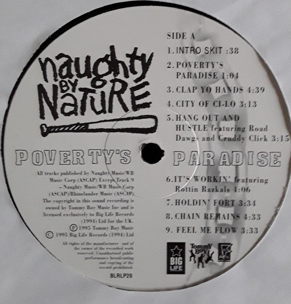 Naughty By Nature : Poverty's Paradise (LP, Album)