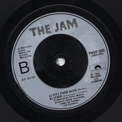 The Jam : The Bitterest Pill (I Ever Had To Swallow) (7", Single, Fre)