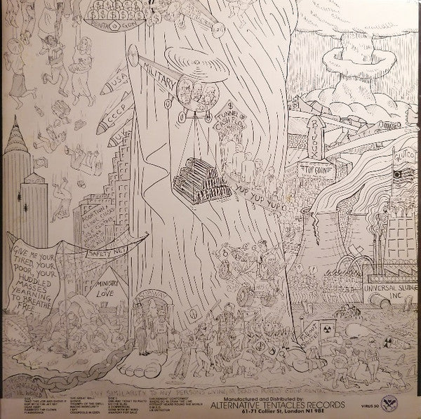 Dead Kennedys : Bedtime For Democracy (LP, Album, Gat)