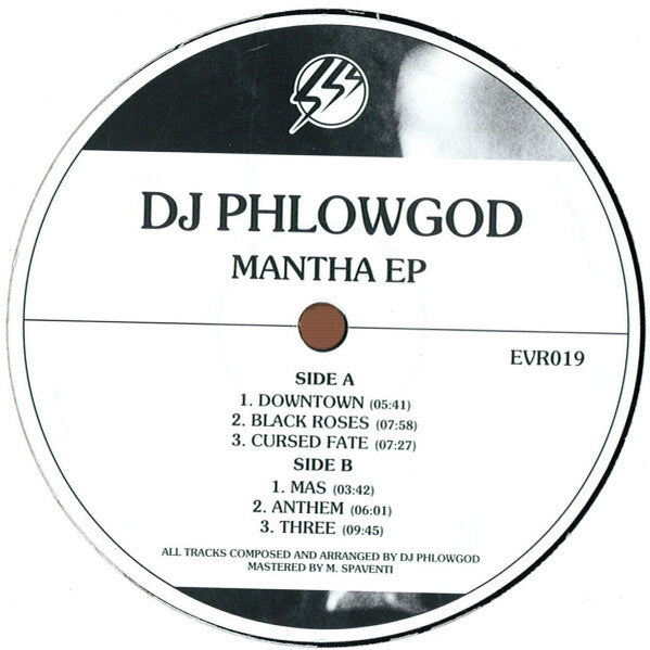 DJ Phlowgod : Mantha EP (12", EP)