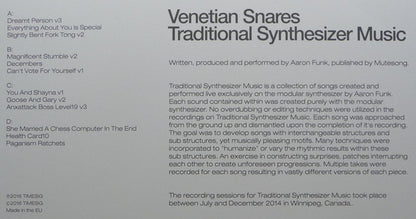 Venetian Snares : Traditional Synthesizer Music (2x12", Album)